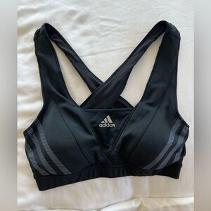Adidas Women's Black Sports Bra small